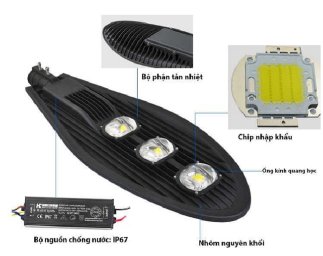 Đặc điểm đèn cao áp năng lượng mặt trời SUNTEK