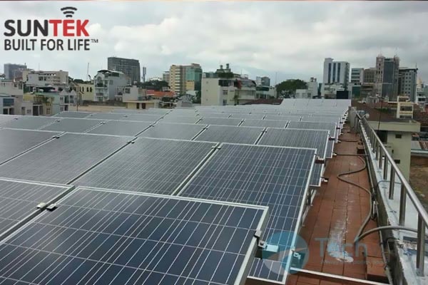 thiết kế hệ thống điện năng lượng mặt trời